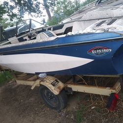 1972 Glastron 16' Project Boat