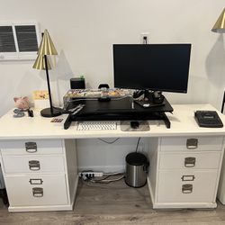 Pottery Barn Solid Wood Desk 