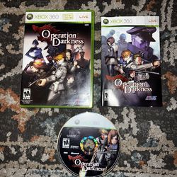 Operation Darkness For Xbox360