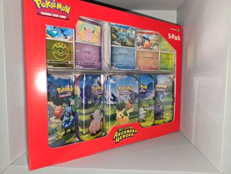 Ascended heroes mini tins 5 pack