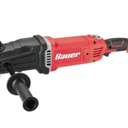 BAUER 13 Amp 1/2 in. 2-Speed Right Angle Drill Kit