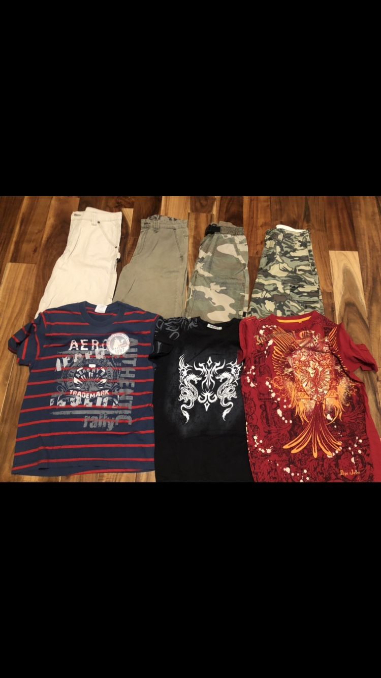 Bundle Of Clothes Size 10-12 Youth . 3 Pcs Shorts Size 12 Youth