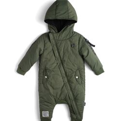 Nununu Military Puffy Toddler Snowsuit 12-18 months