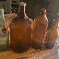 4 Antique Bottles