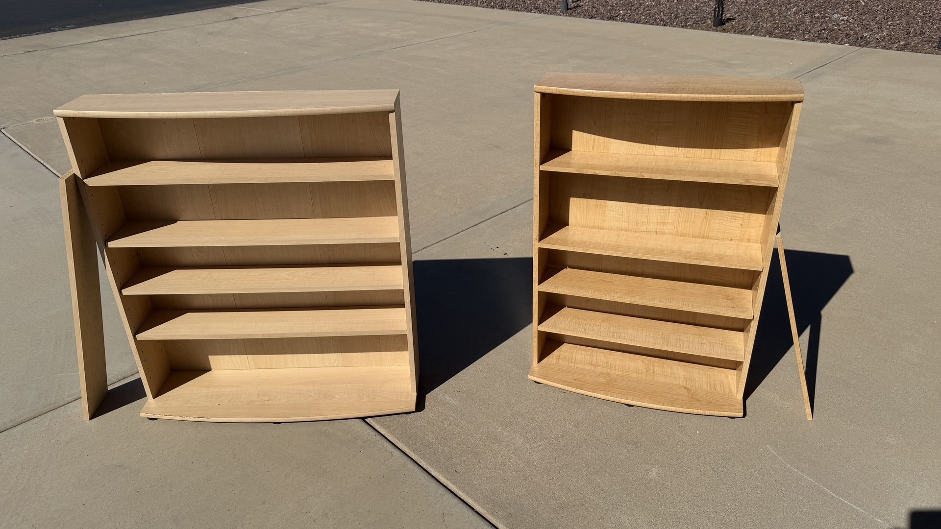 Media Shelves CD, DVD, VCR Tapes, etc…