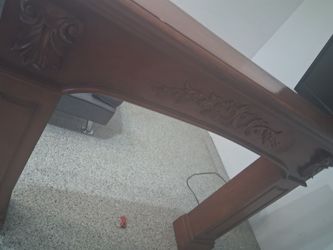 Fireplace mantle Solid wood