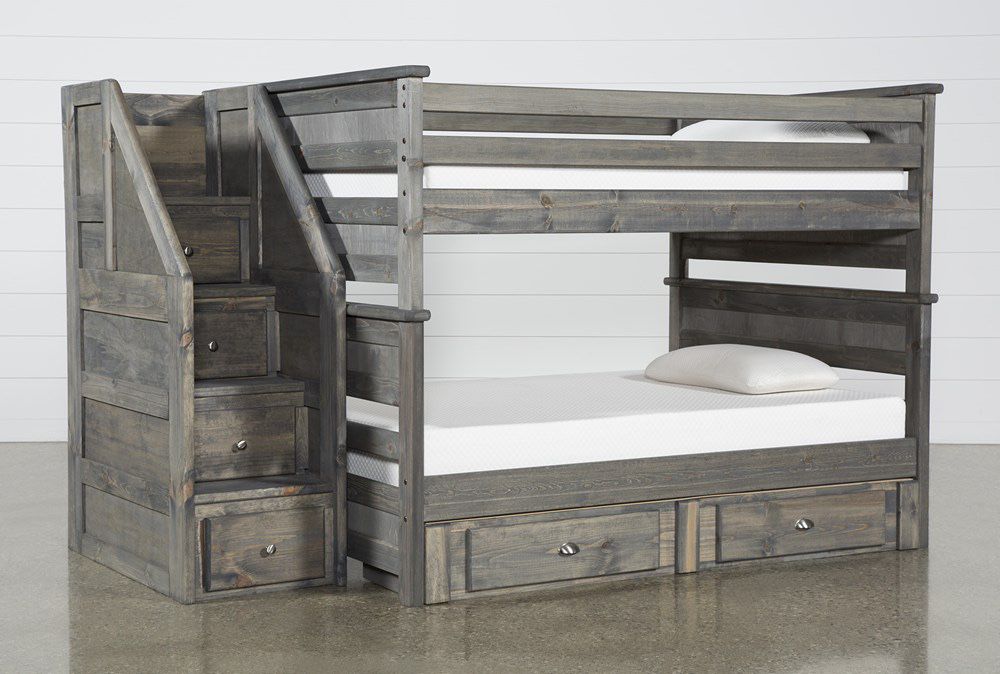 Full bunk bed used (without bottom bunk)
