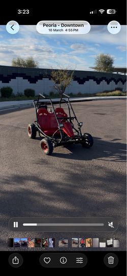 Coleman 212 go kart