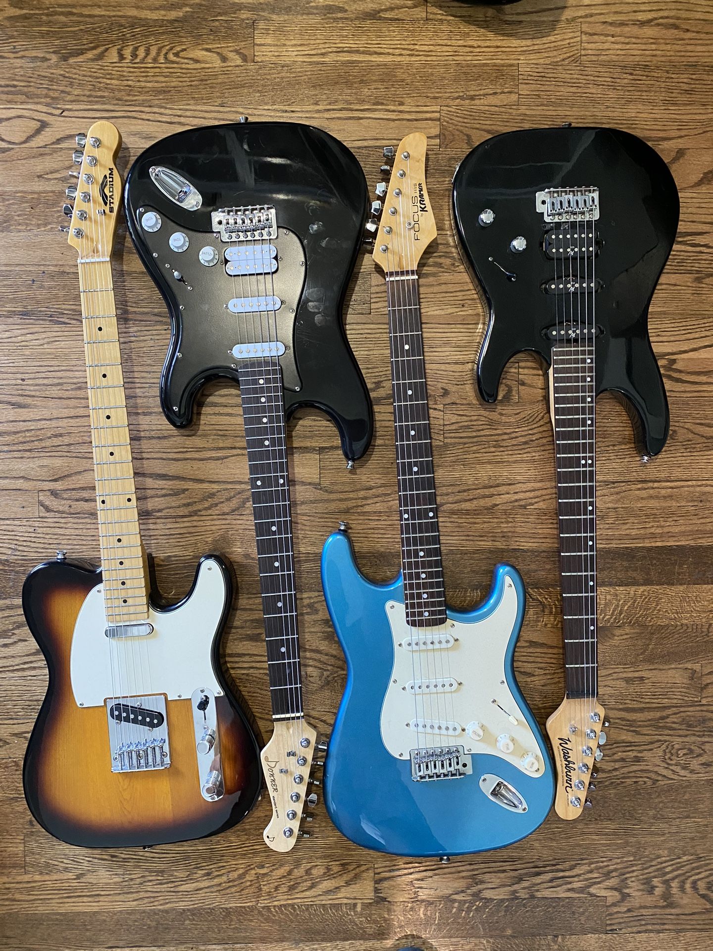 GUITARS CHEAP $95 TAKE YOUR PICK WASHBURN KRAMER DONNER TELE STRAT