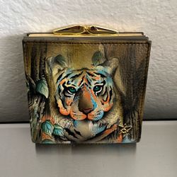 Wallet-Anuschka Tiger-New OBO