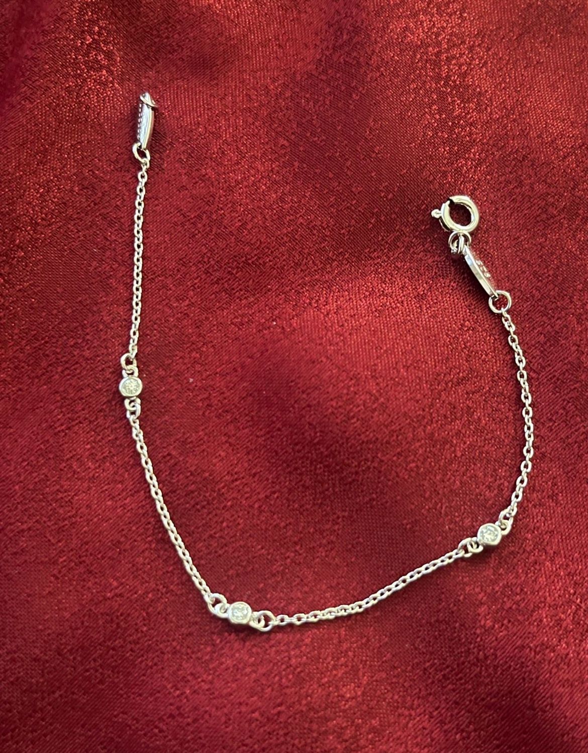 Tiffany & Co Diamond By The Yard Bracelet 