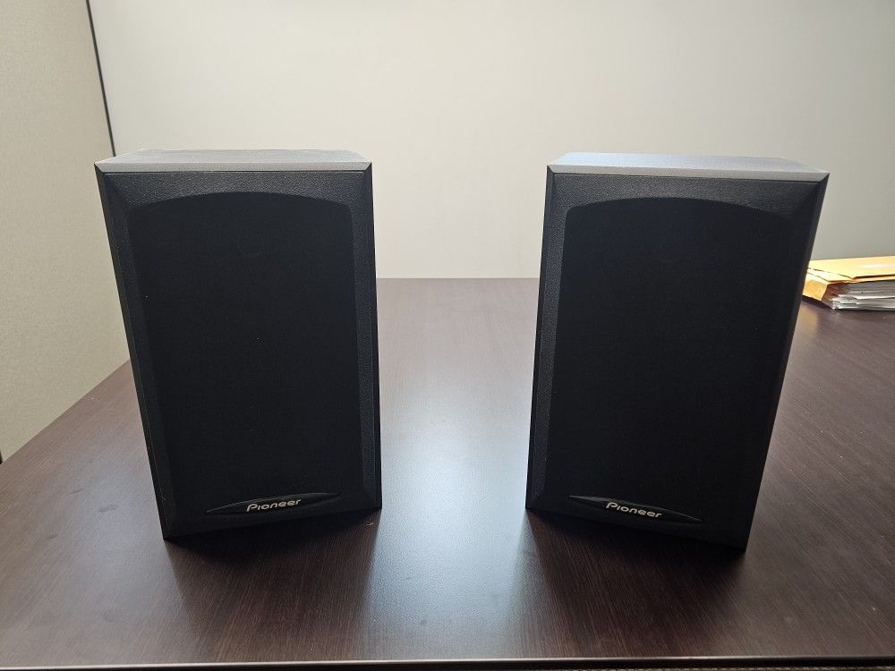Pioneer Bookshelf Speakers S-H12B-K