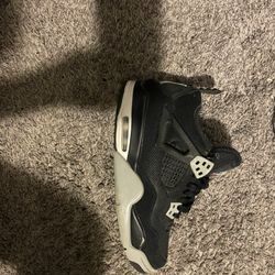 jordan 4s black canvases 
