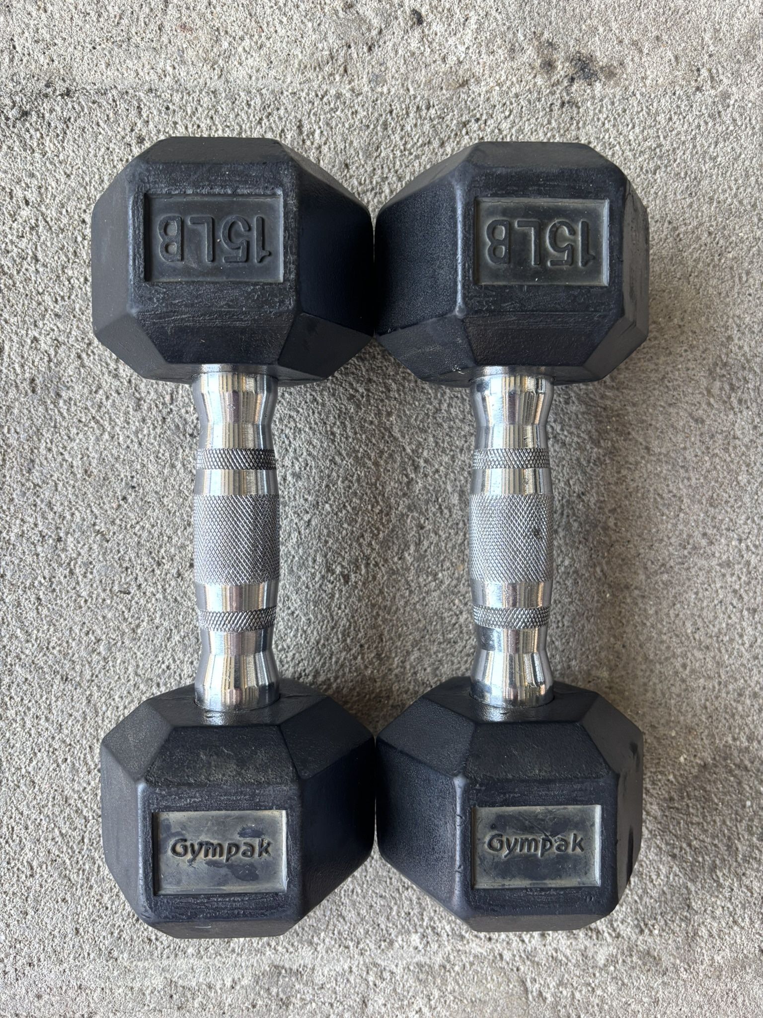 15lb Dumbbell Pair