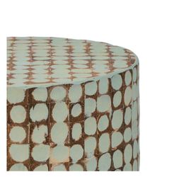Round Mosaic Tile Accent side table
