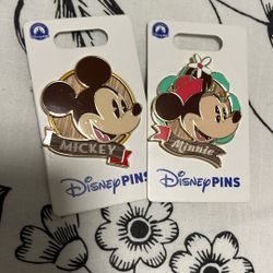 Minnie And Mickey Pins 