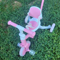 New Child's Toddler's  bike with push handle