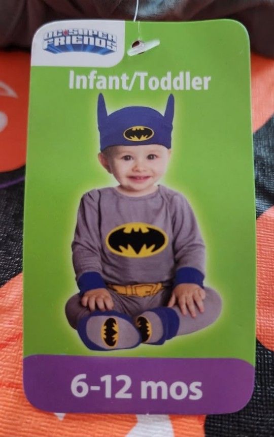 Batman 6-12 months Halloween Costume 🎃 