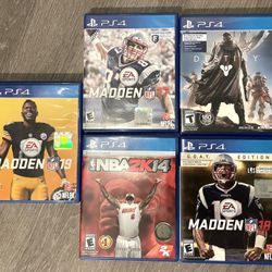 Ps4 Games - Madden, 2K, Destiny