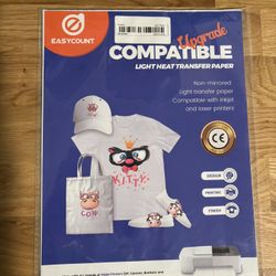 Light Heat Transfer Paper 