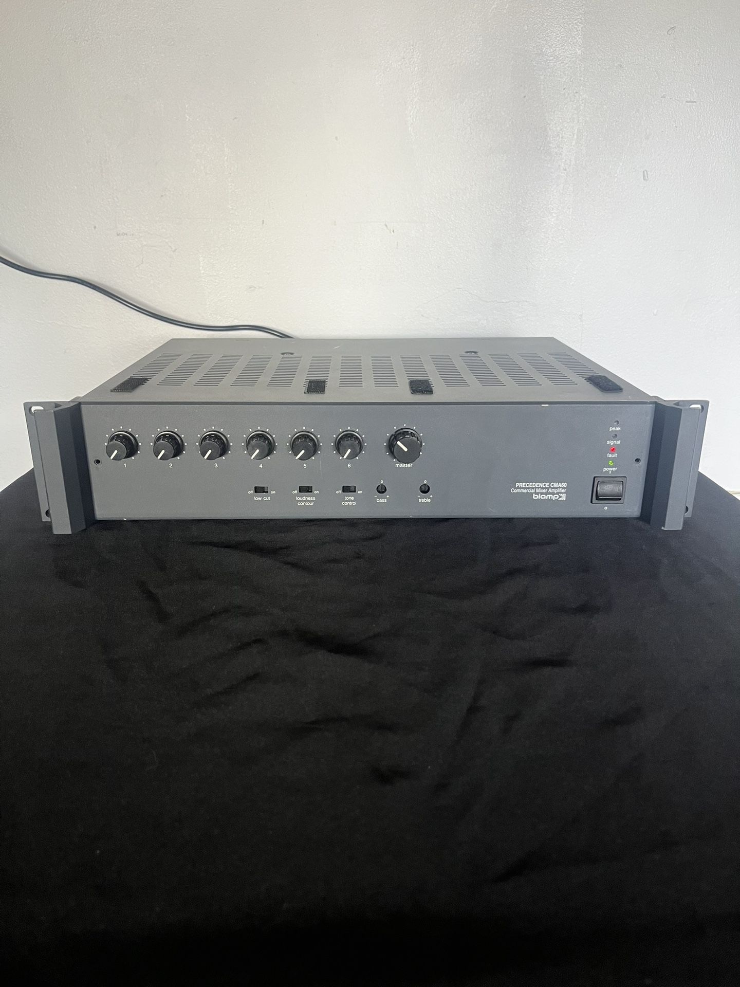 Biamp Precedence CMA60 Commercial Mixer Amplifier - With Mount