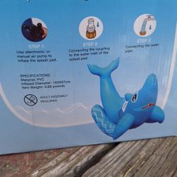 Inflatable Sprinkler Shark