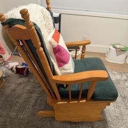 Green rocking Chair 