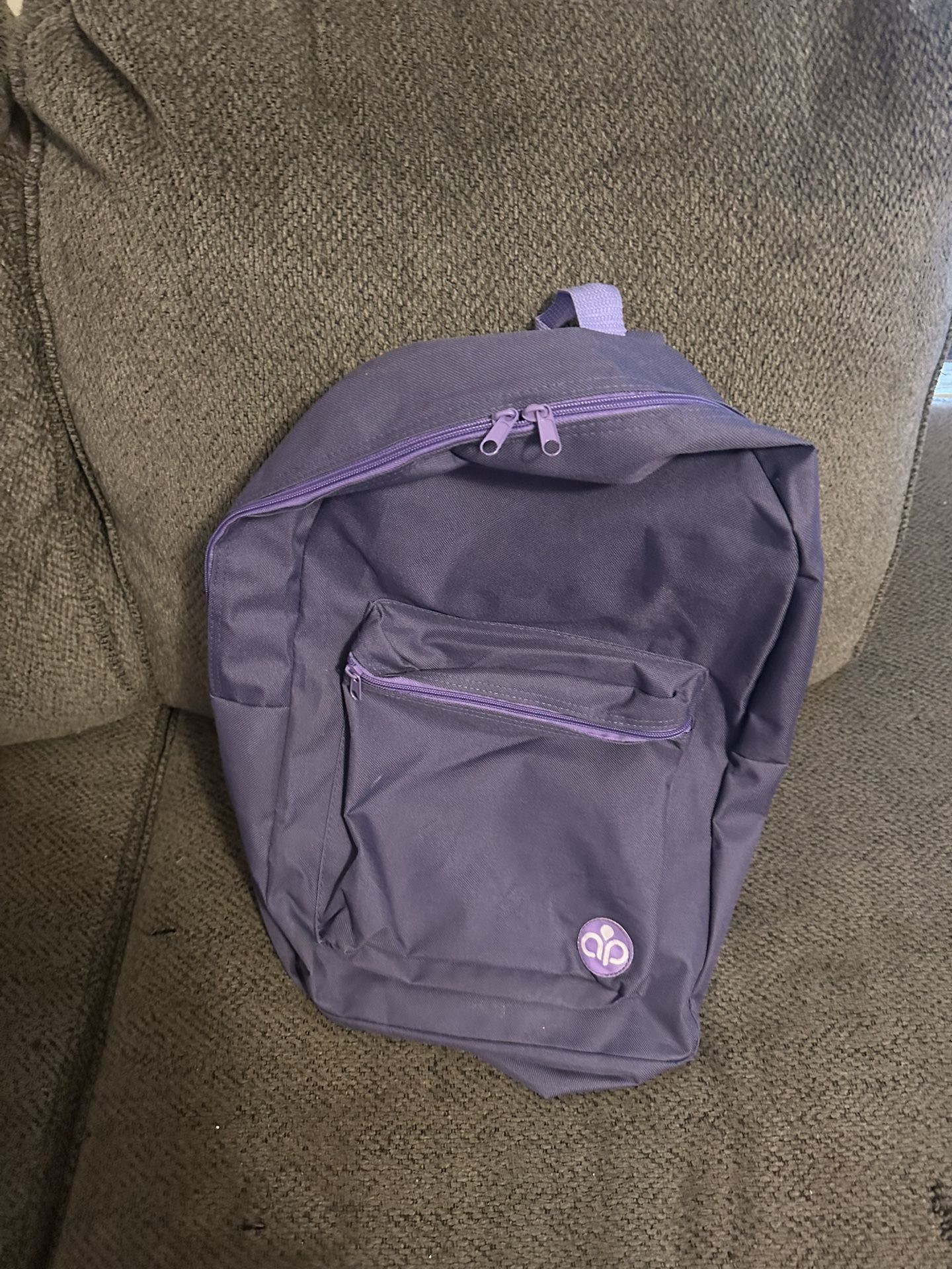 Purple Backpack 
