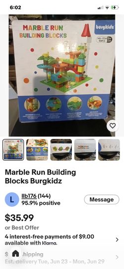 Building Blocks , Marble Run , Burgkidz