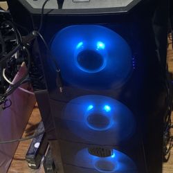 Master box Lite 5 Computer Case With 750W Blue LED Power Supply 