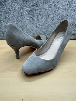 Cole Haan Gray Suede Pumps