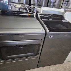 Whirlpool Washer And Dryer Electric Set Warranty Financing With Snap If You Qualify