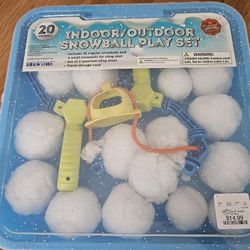 Snow Ball Play Set