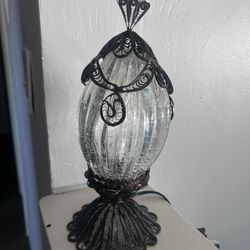 Vintage Glass Lamp