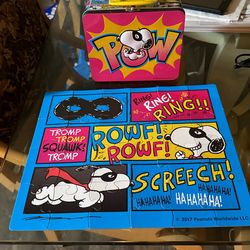 Snoopy Mailbox Comes With Jigsaw Puzzle As For Best Offer $10