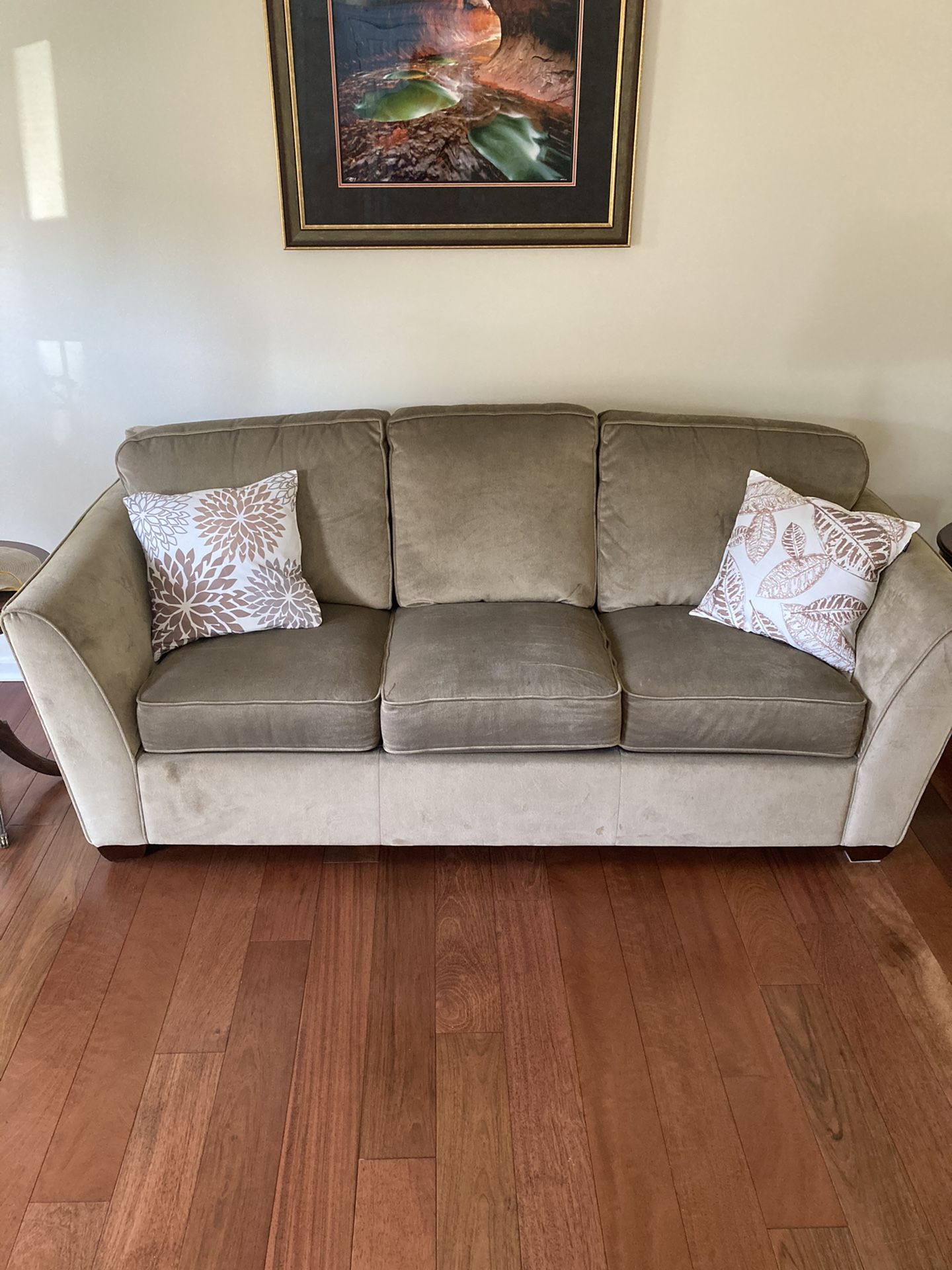 La-z-boy sofa, chair and ottoman