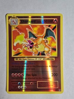Pokémon Charizard XY Reverse Holo