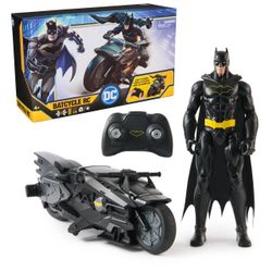 Remote Control Batman Motorcycle DC Comics Spin Master