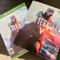 Xbox One Battlefield V - Excellent Condition $12 With Steelbook 
