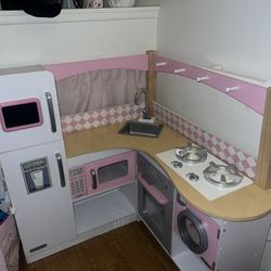Pink Play Kitchen