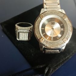 Watch And Pinky Ring 925s