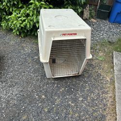 XL Pet Porter Kennel & Small Pet Portal Kennel - $35 OBO