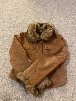 Genuine Leather Victoria Secret Moda International Coat