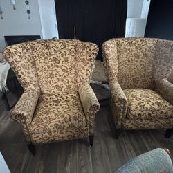 Wingback Lounge Chairs