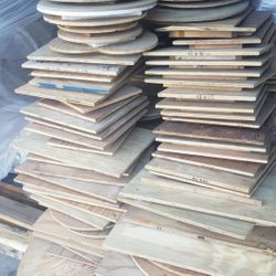 Various Sizes And Shapes Custom 1/2" Thick Wood Boards. Limited Quality 