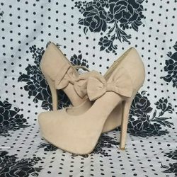Charlotte Russe rose pink heels