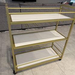 Rolling Bar Cart