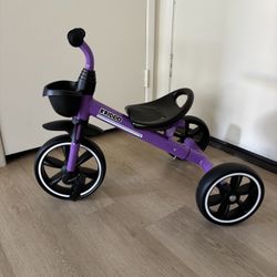 Tricycle (Purple) 2-4 Year Old (Kriddo Brand)