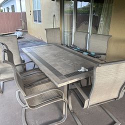 Stone Patio set $150 OBO Inquire About the other items