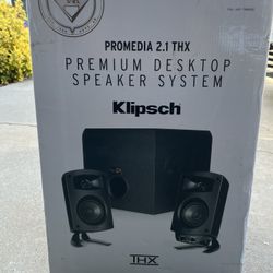 Pre-owned, New Premium desktop Speakers